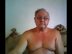 grandpa sroke on webcam