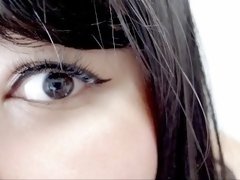 Showing You My Eyes: Beautiful Big Brown Eyes Fetish