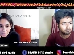 Sahara Knite promo podcast with Beard Bird studio on youtube/c/HijabiBhabhi