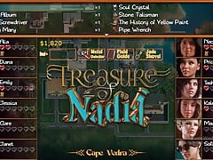 Treasure of Nadia: treasure hunter with a huge cock ep.24