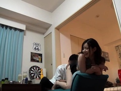 Lustful Asian milf with lovely boobs cheats on her husband