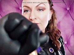 ASMR: Hot sounds of black nitrile gloves from Arya Grander - Sfw Video
