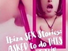 [ TRANNY BIG ASS ] __ Ibiza SEX Stories: ASKED to do THIS in the HOT TUB...