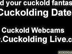 Cuckold training bitchess getting fucked in front of you BDSM