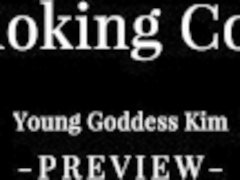 Chain Smoking Countdown Preview - Smoking Fetish - Young Goddess Kim
