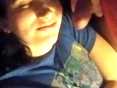 jerking off and cumming on my hot gfs face