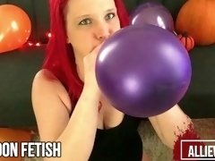#1 Halloween Balloon Fetish Teaser